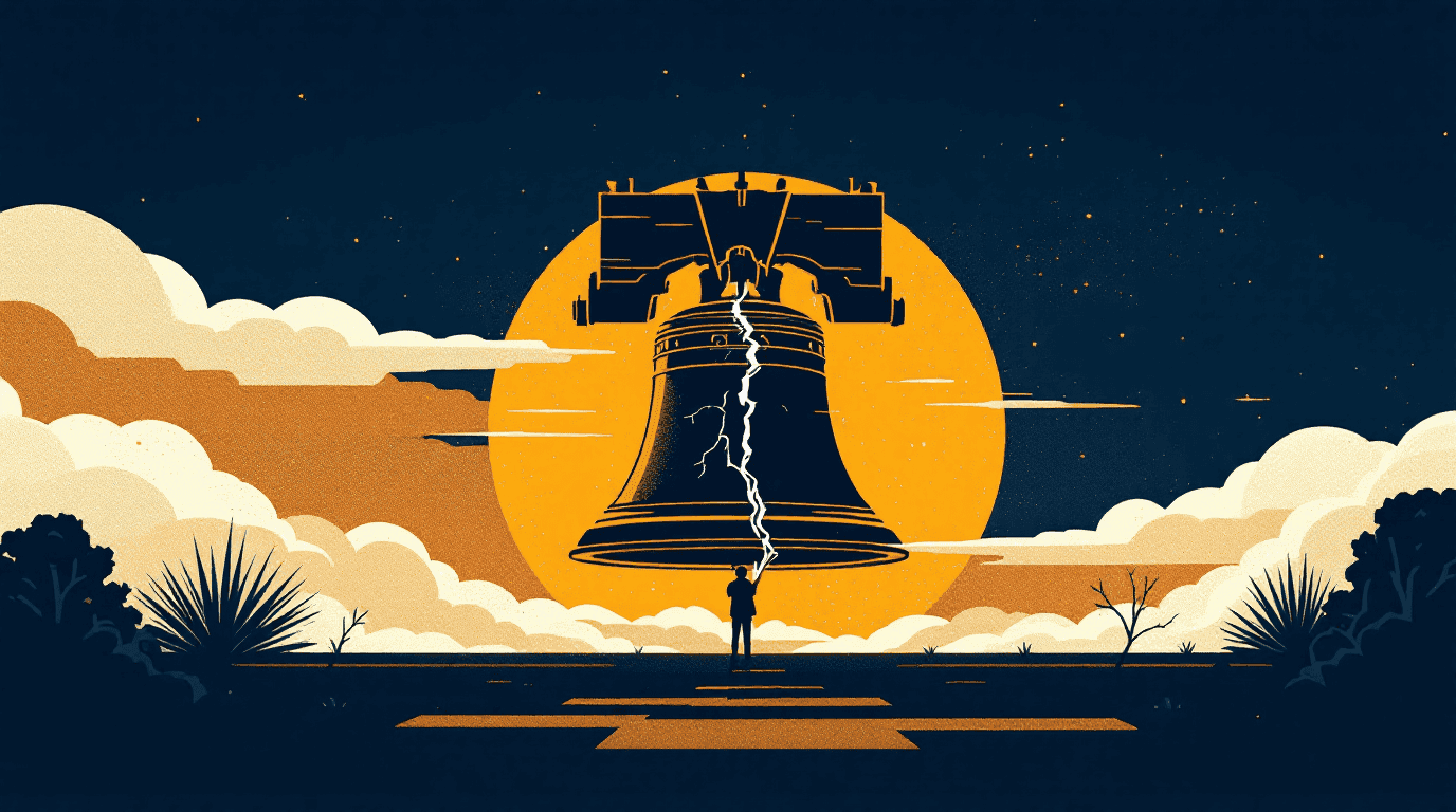 Pennsylvania landmark illustration